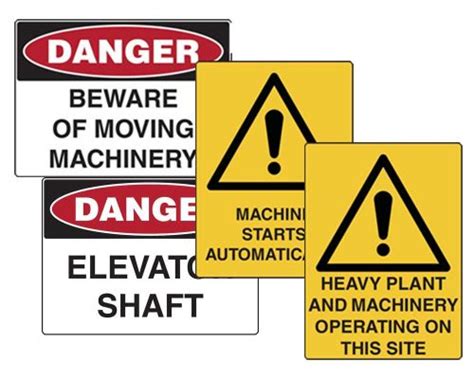 Machine Warning Signs 的图像结果