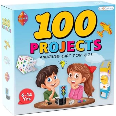 Buy Kit4Curious 100 Projects Engineering Electricity Experiment Kit ...