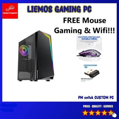 Jual Pc Gaming Editing I3 10105F / I5 10400F / I7 10700F Intel Arc A380 ...