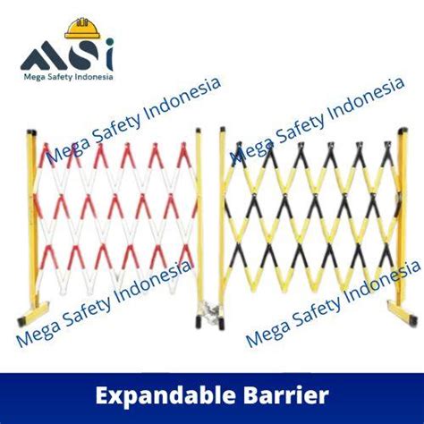 Promo Portable Barrier Gate Expandable / Security Road Pembatas jalan ...
