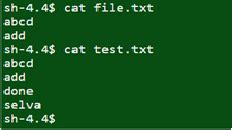 Unix Command Diff Commands 的图像结果