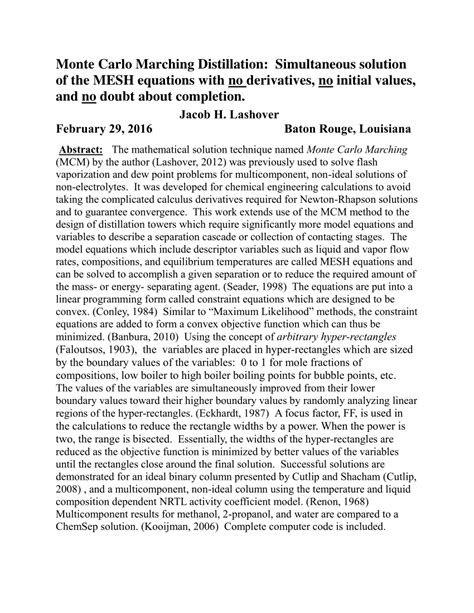 Image result for Mesh Equations Distillation