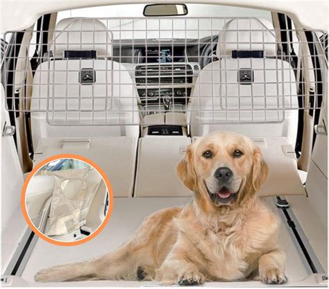 Amazon.com : COLETA Dog Car Barrier for SUVs & Vehicles (Beige ...