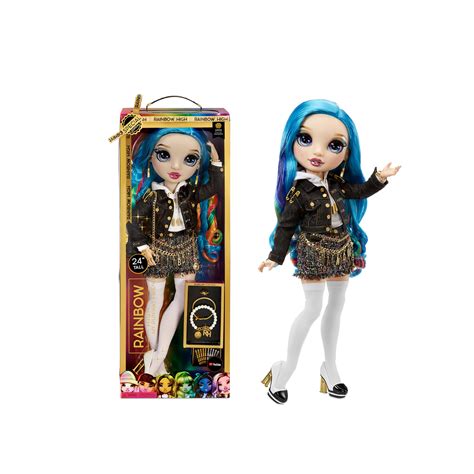 Buy Rainbow High My Runway Friend, Amaya Raine New 24-Inch Fashion Doll ...
