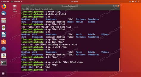 How To Copy A File In Linux Terminal