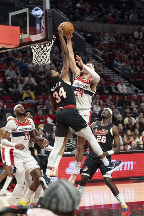 PHOTOS » Trail Blazers vs. Wizards on December 21, 2023 Photo Gallery ...