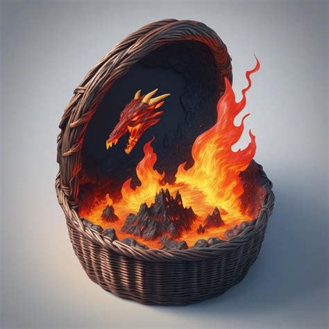 Hell in a handbasket - AI Generated Artwork - NightCafe Creator