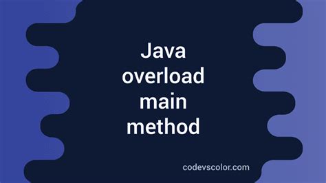 Image result for Overload Method Java