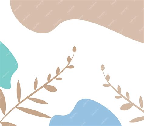 Aesthetic wallpaper background | Premium Vector