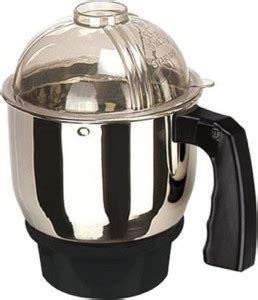 Crompton Black Stainless steel Chutney Jar 350ml Mixer Juicer Jar Price ...