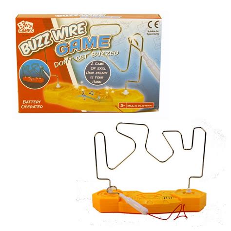 Buy BUZZ Super Nerve Game Wire Skill Maze Childrens Adults Nerves Touch ...