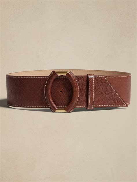 Ravello Leather Waist Belt | Banana Republic