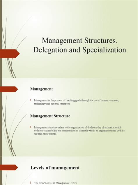 Management Structure 的图像结果