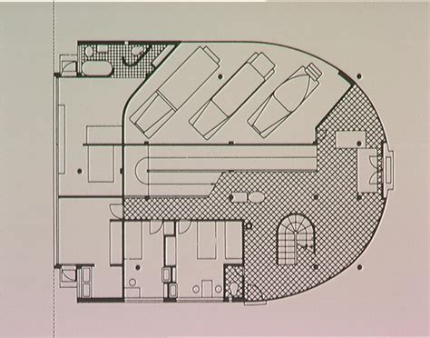 Villa Savoye Ground Floor Plan