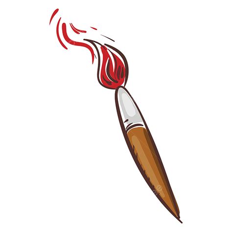 Paint Brushes Clipart PNG Images, A Painting Brush Vector Or Color ...