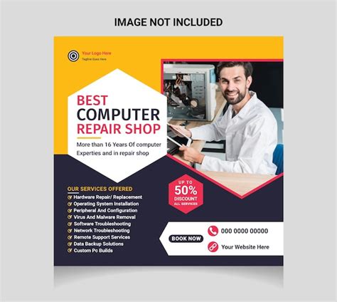 Image result for Computer Servicing System Poster