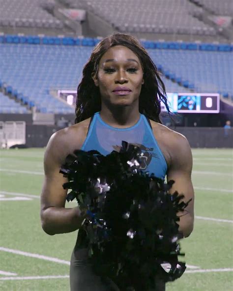 The NFL’s First Openly Trans Cheerleader On Her Journey to Make History.