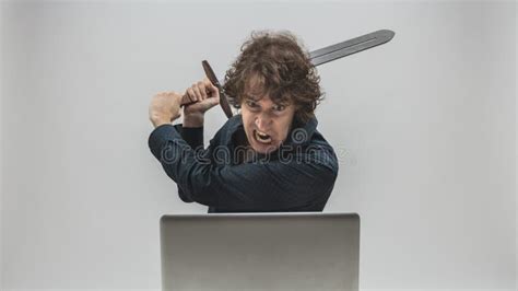 Image result for Angry Guy Destroy Computer