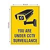 Anne Print Solutions® You are Under CCTV Camera Stickers Self Adhesive ...