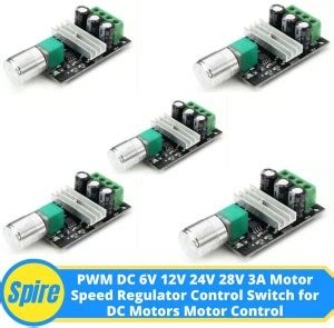 Spire Pwm Dc Motor Speed Regulator Control Switch (Pack of 5) Motor ...