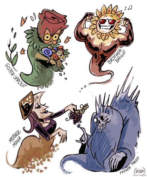 4 Seasons Spirits by MisterFeelgood on DeviantArt