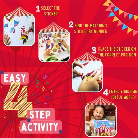 Buy Educational Sticker Puzzle - Circus Carnival – Popup Kids