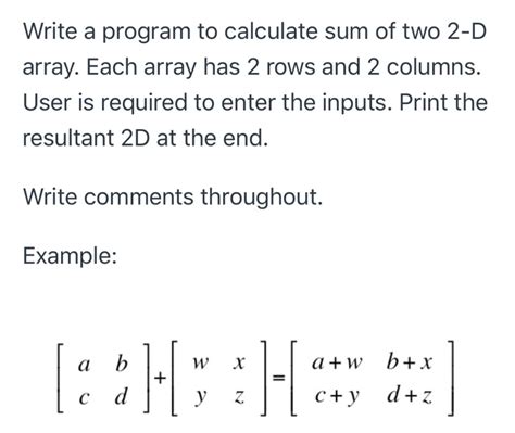 How to Find the Sum of a Column in a 2D Array Java 的图像结果