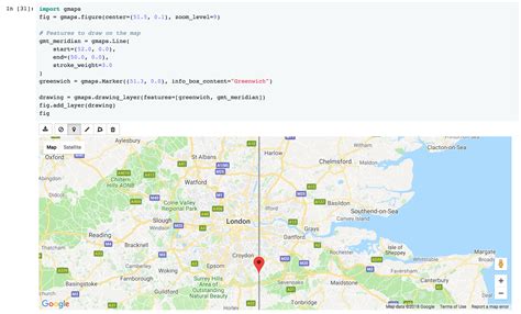 Gmaps Python 的图像结果