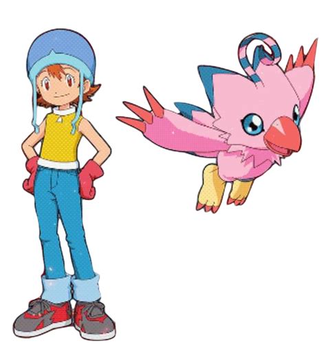 PNG Sora Takenouchi y Piyomon - Biyomon by MikeMoon1990 on DeviantArt