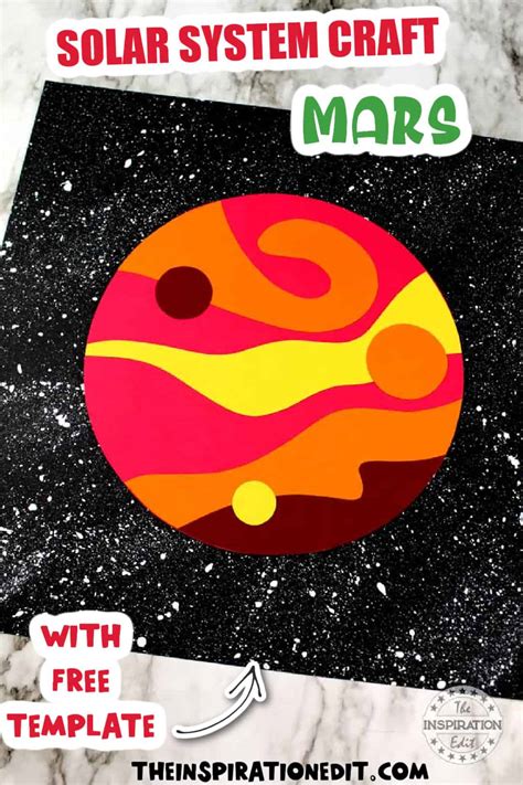 Mars Facts for Kids Plus Fun Mars Craft | The Inspiration Edit