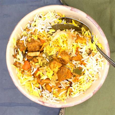 Vegetarian Hyderabadi Biryani