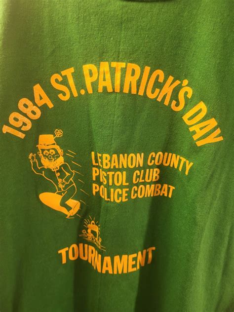 1984 Lebanon County Pistol Club Police Combat St. Pat… - Gem