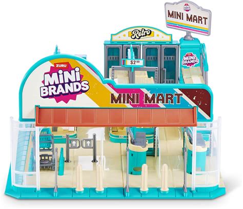 Mini Brands Retro Grocery Mini Mart Series 1, Collectable Miniatures ...