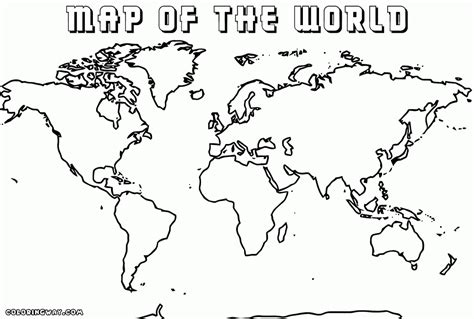 Colored World Map Printable 的图像结果