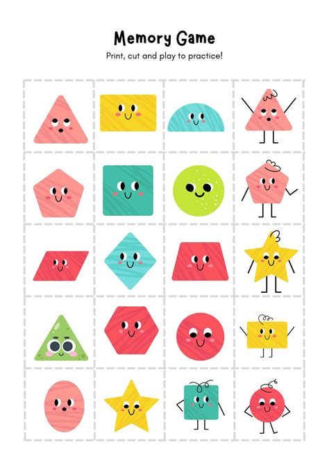 Image result for Memory Game Print Out