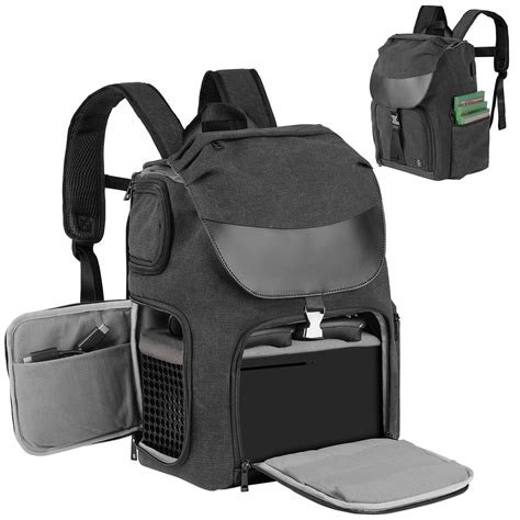 Amazon.com: Timoxi Xbox Travel Backpack Compatible with Xbox Series X/S ...