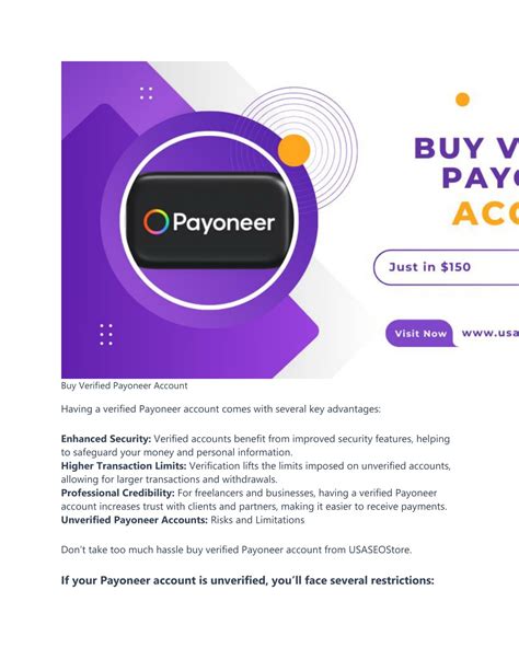 PPT - Buy Verified Payoneer Account- Personal & Business PowerPoint ...