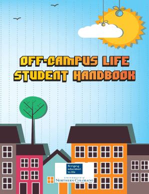 Fillable Online unco UNC Off-Campus Student Handbook - University of ...