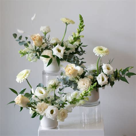 Cocktail Vase Trio | Flower vase arrangements, Flower arrangements ...