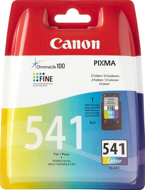 CANON PG-540 XL & CL-541 Black & Tri-colour Ink Cartridges Reviews