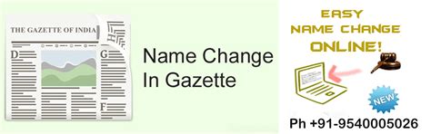 Name Change online - Change of Name Legally Done | 09540005026 Call Us ...