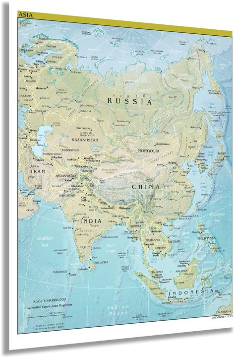 Asia Map Poster 的图像结果