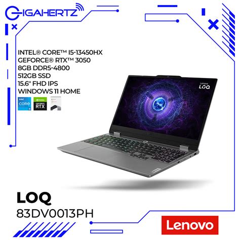 Lenovo LOQ 15IRX9 83DV0013PH | Gigahertz - size of lenovo loq 15irx9