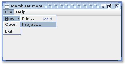 How to Create a Menu in Java 的图像结果