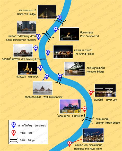 Map Bangkok Dinner