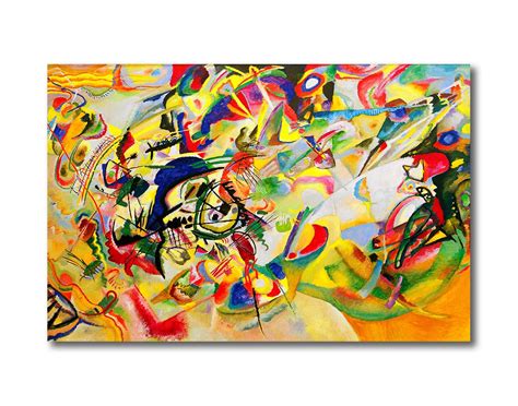 Sikhash Famous Artist Canvas Paintings, WASSILY KANDINSKY - Composition ...