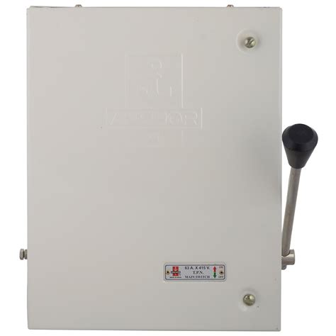 ANCHOR 17659 Main Switch TP, 63 Amp, 415 V, White, Standard : Amazon.in ...