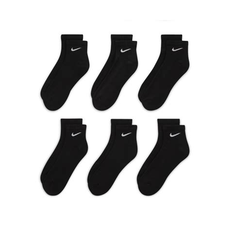 Nike Unisex Adult Everyday Cushioned Training Ankle Socks (6-Pack)