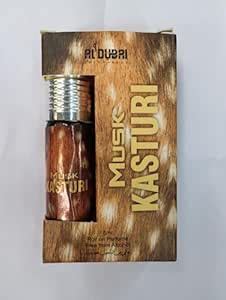 Al Dubai Musk Kasturi Roll-on Perfume, Alcohol-Free, 6ml : Amazon.in ...