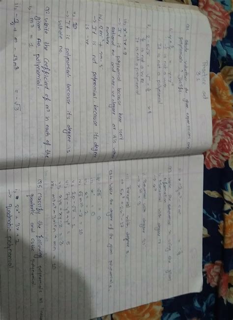 polynomial extra questions class 9 - Brainly.in